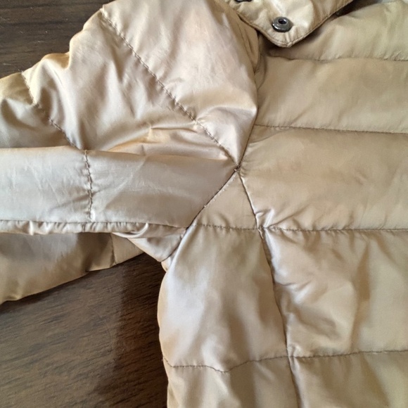 Zara Women down & feather filled winter jacket removable hood sz M read desc. - Picture 5 of 16